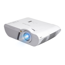 ViewSonic PJD7830HDL-S PROJECTOR Mode d'emploi | Fixfr