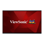 ViewSonic CDE3205 DIGITAL SIGNAGE Mode d'emploi