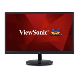 ViewSonic VA2459-SMH-S MONITOR Mode d'emploi | Fixfr