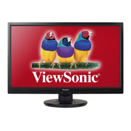 ViewSonic VA2746M-LED-S MONITOR Mode d'emploi | Fixfr