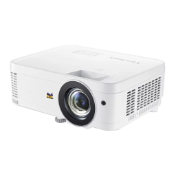 ViewSonic PX706HD-S PROJECTOR Mode d'emploi | Fixfr