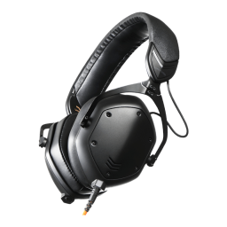 V-Moda Crossfade M-100 Master Manuel du propriétaire | Fixfr