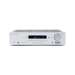 Cambridge Audio Azur 540R V1/V2/V3 Manuel utilisateur | Fixfr