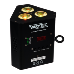 Varytec BAT.Trusslight RGBW Une information important