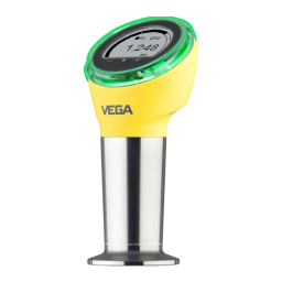 Vega VEGABAR 38 Pressure sensor with switching function Mode d'emploi | Fixfr