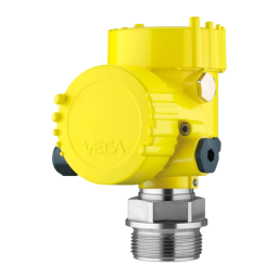 Vega VEGABAR 82 Pressure transmitter with ceramic measuring cell Mode d'emploi | Fixfr