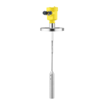 Vega VEGACAL 65 Capacitive cable probe for continuous level measurement Operating instrustions