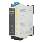 Vega VEGATOR 112 Double channel controller acc. to NAMUR (IEC 60947-5-6) for level detection Operating instrustions