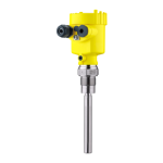 Vega VEGAVIB 61 Vibrating level switch for granular bulk solids Mode d'emploi