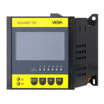 Vega VEGAMET 391 Controller and display instrument for level sensors Mode d'emploi