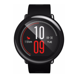 Xiaomi Amazfit Pace Manuel utilisateur | Fixfr