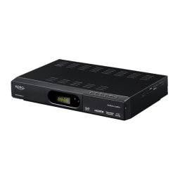 Xoro HRS 8600 CI Satellitenreceiver (DVB-S / DVB-S2) Manuel utilisateur | Fixfr