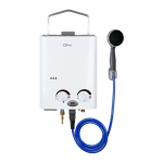 Qlima PGWH 1010 Chauffe-eau &agrave; gaz : AI Chat &amp; PDF