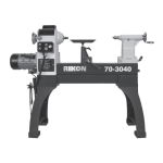 Rikon Power Tools 70-3040 Manuel utilisateur