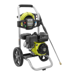 Ryobi RY802925 2900 PSI GAS PRESSURE WASHER Manuel utilisateur