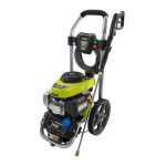 Ryobi RY803000E 3000 PSI HONDA E-START PRESSURE WASHER Manuel du propri&eacute;taire