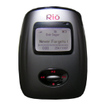 Rio Carbon Manuel utilisateur