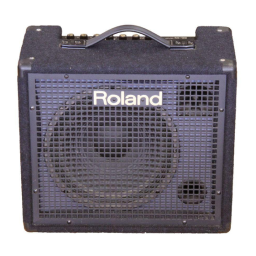 Roland KC-100 Manuel utilisateur | Fixfr