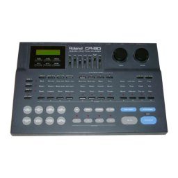 Roland CR-80 Manuel utilisateur | Fixfr