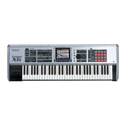 Roland Fantom XR Manuel utilisateur | Fixfr