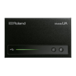 Roland Mobile UA Interface Audio USB Manuel utilisateur