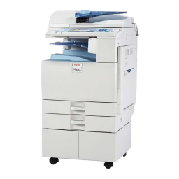 Ricoh Aficio MP C2050/MP C2550: Chat IA & PDF | Fixfr