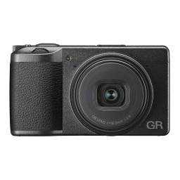Ricoh GR DIGITAL III Mode d'emploi | Fixfr