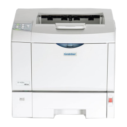 Ricoh Aficio SP 4100NL Manuel utilisateur | Fixfr