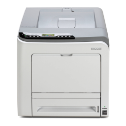 Ricoh Aficio SP C311N/SP C312DN: AI Chat & PDF | Fixfr