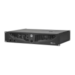 RCF IPS 3700 2 X 1500 W CLASS H PROFESSIONAL POWER AMPLIFIER sp&eacute;cification