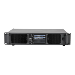 RCF QPS 9600 HIGH POWER AMPLIFIER spécification | Fixfr
