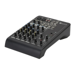 RCF L-PAD 6 6 CHANNEL MIXING CONSOLE sp&eacute;cification
