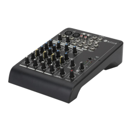 RCF L-PAD 6 6 CHANNEL MIXING CONSOLE spécification | Fixfr