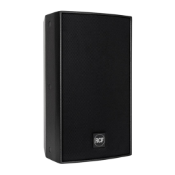 RCF C 5212-66 TWO-WAY PASSIVE SPEAKER spécification | Fixfr