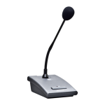 RCF BM 7601 DESK-TOP PAGING MICROPHONE sp&eacute;cification