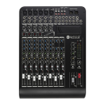 RCF L-PAD 12C 12 CHANNEL MIXING CONSOLE sp&eacute;cification