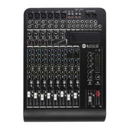 RCF L-PAD 12C 12 CHANNEL MIXING CONSOLE spécification | Fixfr