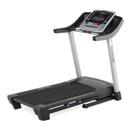 Reebok Competitor Rt 6.0 Treadmill Manuel utilisateur | Fixfr
