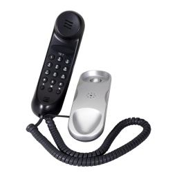 SWITEL TE7 Corded phone Manuel du propriétaire | Fixfr