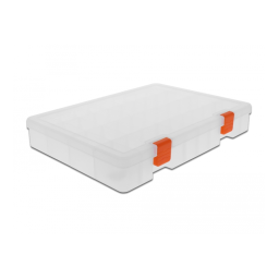 DeLOCK 18350 Transparent sorting plastic box Fiche technique | Fixfr