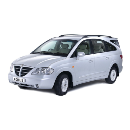 SsangYong Rodius 2005 Manuel du propriétaire | Fixfr