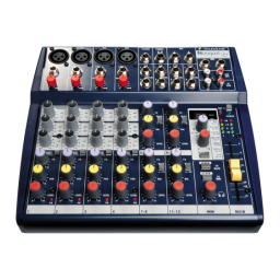 SoundCraft NOTEPAD 102 Manuel utilisateur | Fixfr