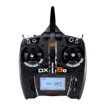 Spektrum SPMR8105 DX8e 8-Channel DSMX Transmitter Only Owner's Manual