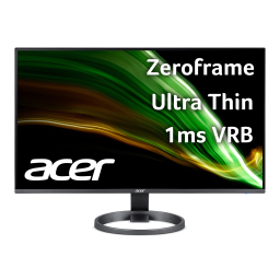Acer R242Y Moniteur LCD : Guide IA & PDF | Fixfr