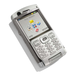 Sony Ericsson P990i Manuel utilisateur | Fixfr