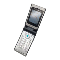 Sony Ericsson W380i Manuel utilisateur | Fixfr