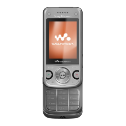 Sony Ericsson W760 Manuel utilisateur | Fixfr