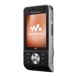 Sony Ericsson W910 Manuel utilisateur | Fixfr