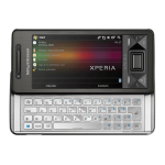 Sony Ericsson Xperia X1 Mode d'emploi