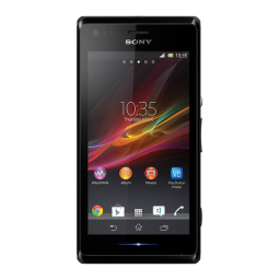 Sony Xperia M dual C2004 Manuel du propriétaire | Fixfr